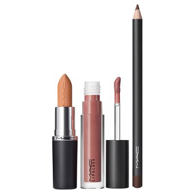 Kit para Lábios MAC Shift Metamorphosis - Batom + Lápis de Boca + Gloss
