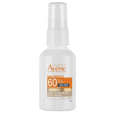 Protetor Solar Facial Avène Mat Perfect Anti-Idade FPS60