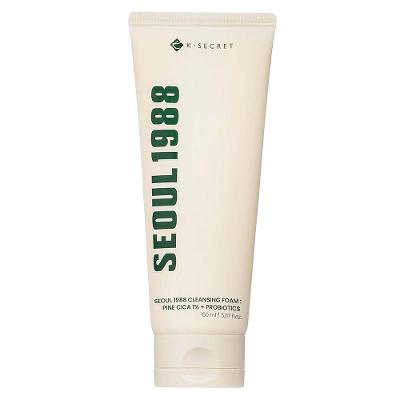 Espuma de Limpeza K-Secret Seoul 1988 Cleansing Foam: Pine Cica 1% + Probiotics