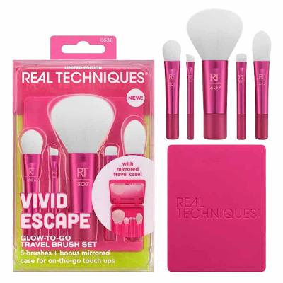 Kit de Pincéis Real Techniques Glow-To-Go Travel Brush Set
