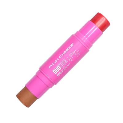Bronzer e Blush Pink Cheeks Duo Stick by Manu Cit FPS 98 FPUVA 46