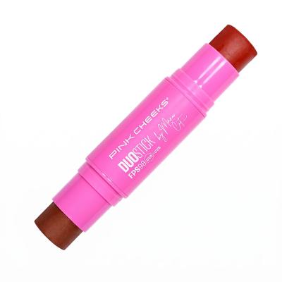 Bronzer e Blush Pink Cheeks Duo Stick by Manu Cit FPS 98 FPUVA 46