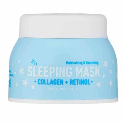 Máscara Facial Noturna Look At Me de Colágeno e Retinol