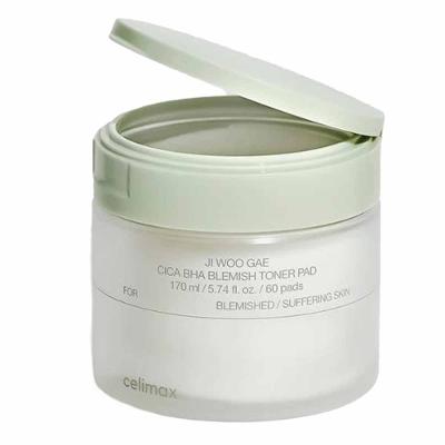 Toner Pad Celimax Ji Woo Gae Cica Bha Blemish
