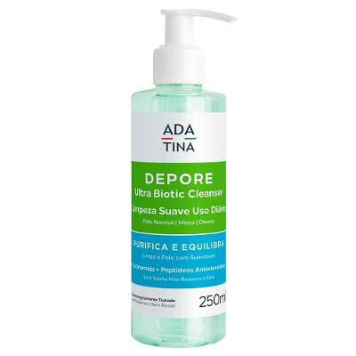 Gel de Limpeza Facial Suave Ada Tina Depore Ultra Biotic Cleanser
