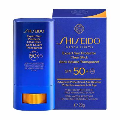 Protetor Solar em Bastão Shiseido Expert Sun Protector Clear Stick SPF50