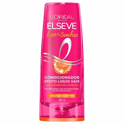 Condicionador L'Oréal Paris Elseve Liso dos Sonhos Efeito Liquid Hair