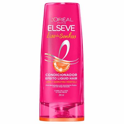 Condicionador L'Oréal Paris Elseve Liso dos Sonhos Efeito Liquid Hair