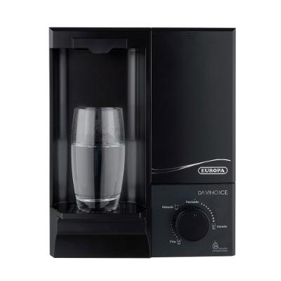 Purificador Água Gelada Da Vinci Ice Antibacteriano HF Preto Europa