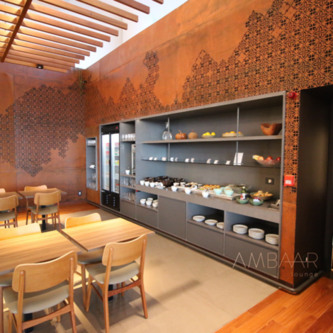 Sala VIP Embarque Internacional | Ambaar Lounge Confins- BH - 1