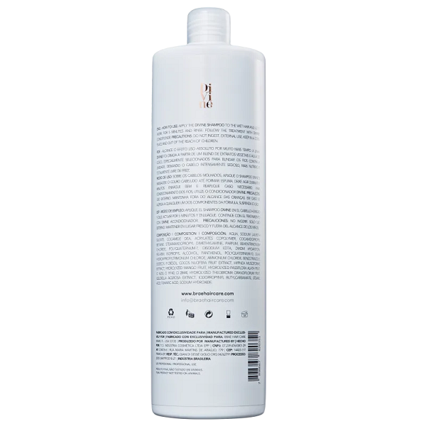 BRAÉ Divine Anti-Frizz - Shampoo Divine 1L - 2