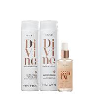 Kit Braé Divine Shampoo Condicionador e Essential Oil Blend (3 produtos) - 1