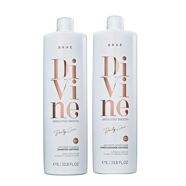 Kit Braé Divine Anti-Frizz Salon (2 Produtos) - 1