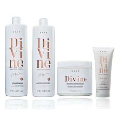 BRAÉ Divine - Duo 1L +Máscara 500g+ Leave-in 200g