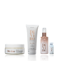 BRAÉ Divine Máscara Capilar 200g+Leave-in 200g+Sérum Reparador 60ml+Ampola 13ml - 1