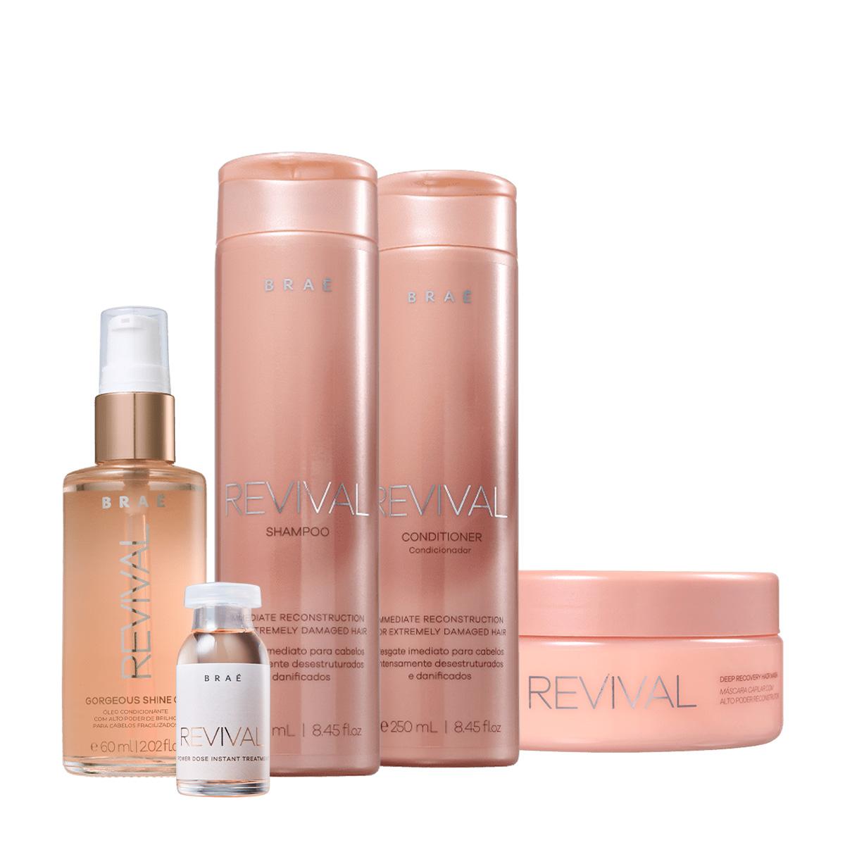 Braé Revival Kit Reconstrução Completo (5 Produtos) - 1
