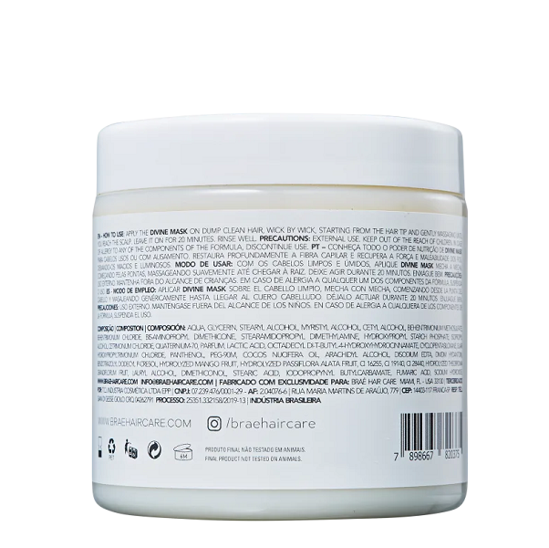 BRAÉ Divine - Máscara Capilar 500g - 2