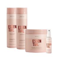 Kit Braé Essential Máscara e Mini Leave-in (4 produtos) - 1