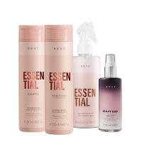 Kit Braé Essential Shampoo Condicionador Hair Repair Spray e Beauty Sleep (4 produtos) - 1