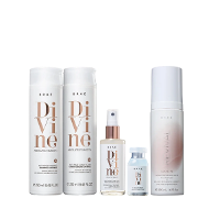 Brae Divine Shampoo+Condicionador 250ml+Queratina Liquida 60ml+Ampola 13ml+Leave-in Revival 200ml - 1