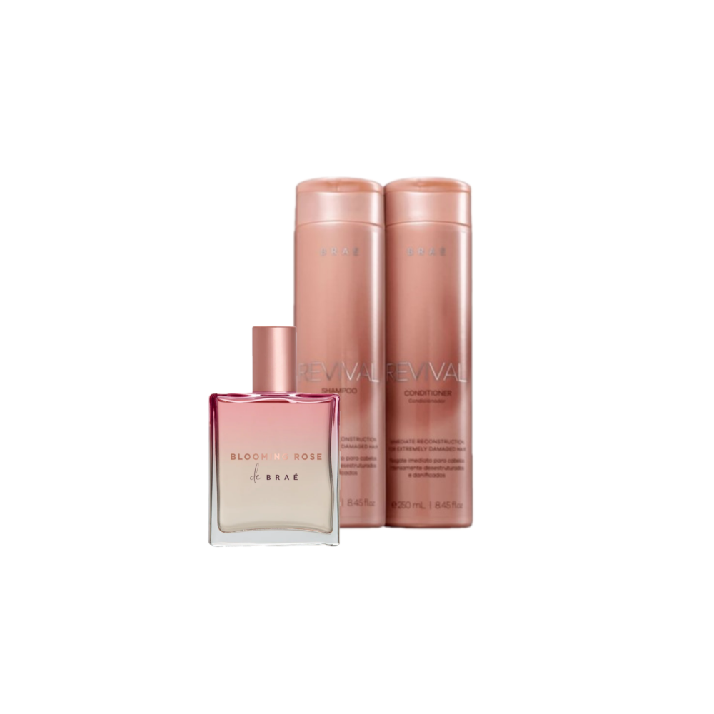 Kit Braé Revival Blooming Rose Trio (3 produtos) - 1
