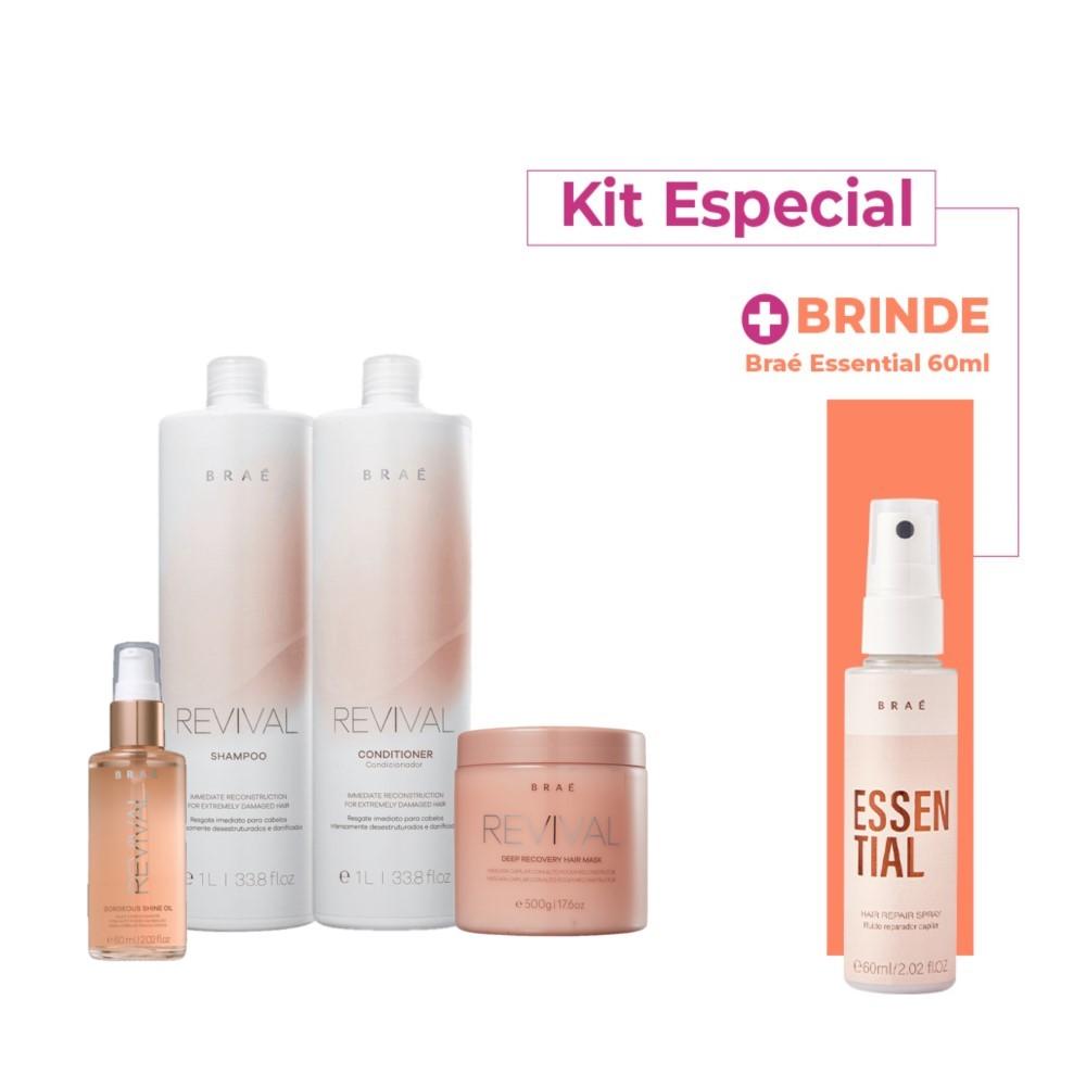 Kit Braé Revival Ultra Ação (4 Produtos) - 1