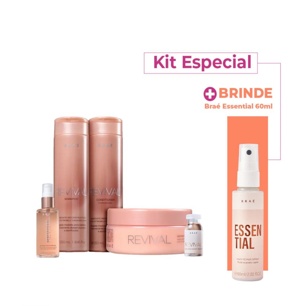 Kit Braé Revival Super Tratamento Especial  (6 Produtos) - 1