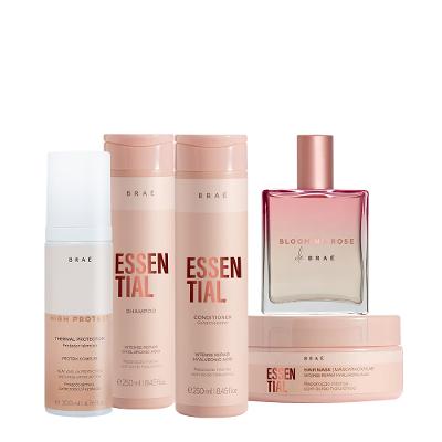 Kit Braé High Protect Thermal  Duo Essential Máscara e Blooming Rose (5 produtos)