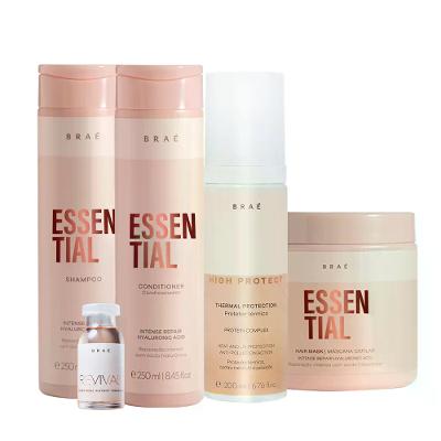 Kit Braé High Protect Essential Máscara e Ampola (5 produtos)