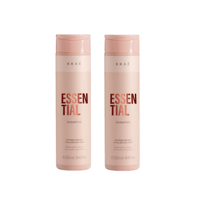 Kit Braé Essential - Shampoo 250ml (2 unidades)