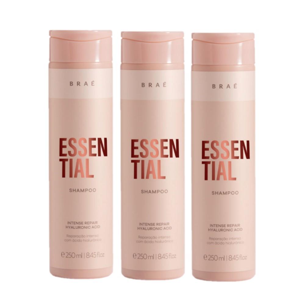 Kit Braé Essential Shampoo Extra (3 produtos) - 1