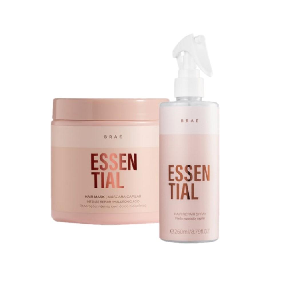 Kit Braé Essential Máscara e Leave-in (2 produtos) - 1