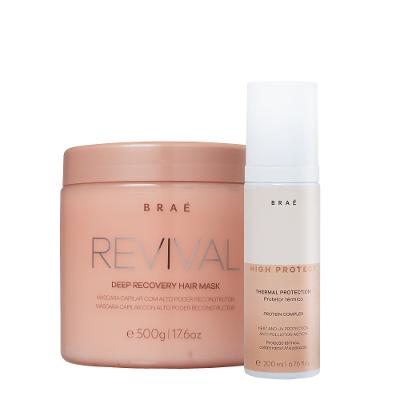 Kit Braé High Protect Thermal  Revival e Máscara (2 produtos)