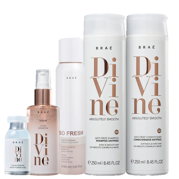 Brae Divine Kit Duo 250ml Plume 60ml Ampola 13ml e So Fresh 150ml - 1