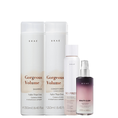 BRAE Gorgeous Volume Duo 250ml Beauty Sleep 100ml e So Fresh 150ml