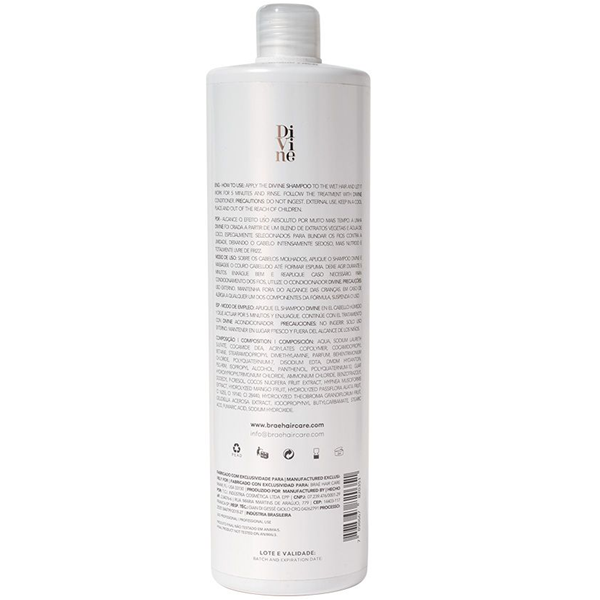 BRAE Divine Shampoo 1L Mascara 250g e Bond Angel Flex Efect 100ml - 3