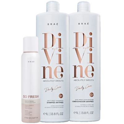 Brae Divine Anti Frizz Duo 1L e So Fresh 150ml