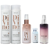 Brae Divine Kit Duo 250ml Serum Plume 60ml Ampola 13ml e Beauty Sleep 100ml - 1