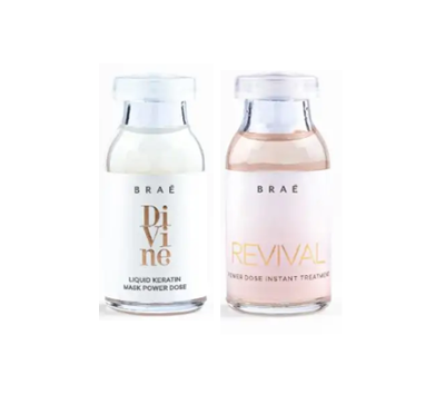 Brae Kit de Ampolas Anti Frizz Reconstrutora (2 Produtos)
