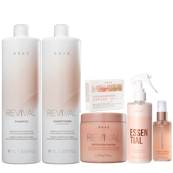 Brae Revival Kit Reconstrução Reparadora (6 Produtos) - 1