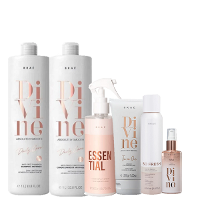Brae Divine Duo 1L Leave-in 200g Plume 60ml Essential 260ml e So Fresh 150ml - 1