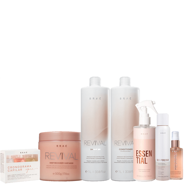 Brae Revival Kit Reconstrucao Reparadora (7 Produtos) - 1