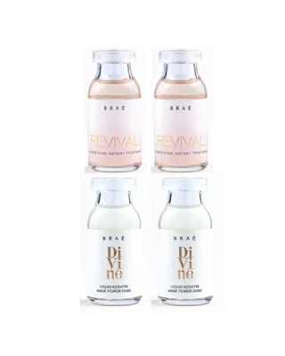 Brae kit de ampolas Divine e Revival / com 4 unidades