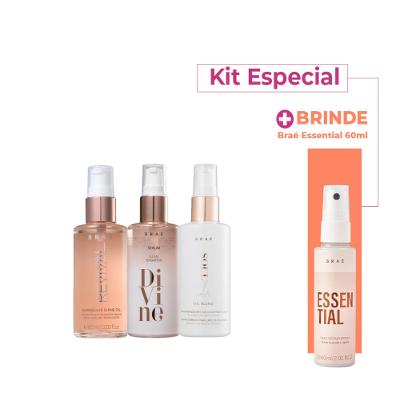 BRAE Cronograma Capilar Color Oleo capilar 60ml Especial (3 produtos)