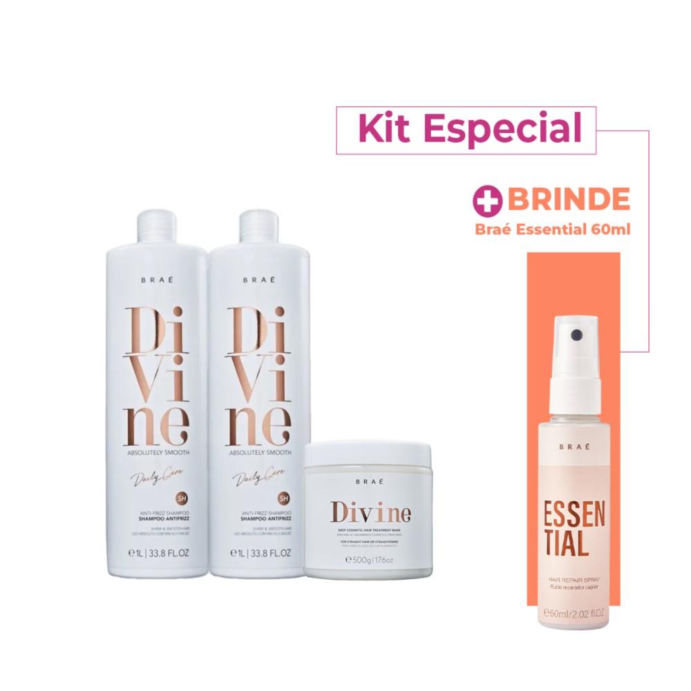 Brae Divine Kit Trio Salon Especial (3 produtos) - 1