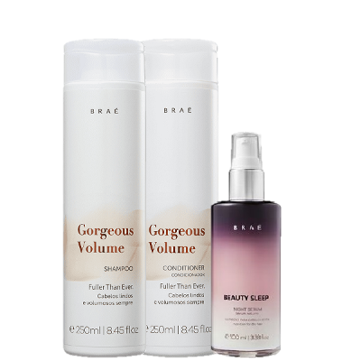 BRAE Gorgeous Volume Duo 250ml e Beauty Sleep 100ml