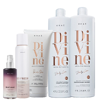 Brae Divine Anti Frizz Duo 1L Leave-in 200g Beauty Sleep 100ml e So Fresh 150ml - 1