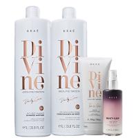 Brae Divine Anti Frizz Duo 1L Leave-in 200g e Beauty Sleep 100ml - 1