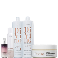 Brae Divine Anti Frizz Duo 1L Mascara 200g Beauty Sleep 100ml e So Fresh 150ml - 1