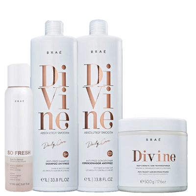 Brae Divine Kit Trio Salon e So Fresh 150ml